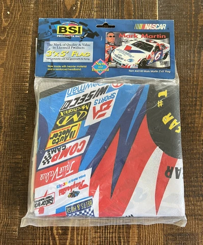 Mark Martin #6 Valvoline Nascar 2000 - Roush Racing- 3X5 Ft #60100 - Vintage Cover