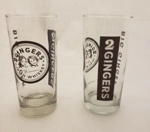 2Gingers Big Ginger Irish Whiskey Cocktail Drinking Glasses 15oz SET OF 2 - Picture 1 of 5