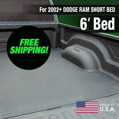 Bed Mat for 2002+ Dodge RAM Short Bed FREE SHIPPING - Imagem 1 de 4