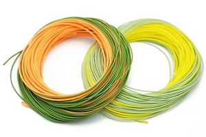 100FT Weight Forward Floating Fly Fishing Switch Line WF-5/6/7/8F Double Color - Picture 1 of 4
