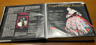 LP-Album mit 14 Langspielplatten 1960er / 1970er / 1980er / Vinyl LP Klassik u.a - Bild 1 von 4