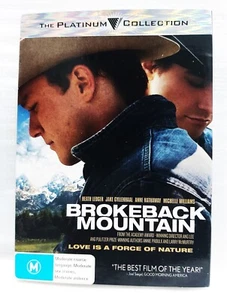 BROKEBACK MOUNTAIN THE PLATINUM COLLECTION DRAMA DVD MOVIE BONUS FEATURES - Picture 1 of 4