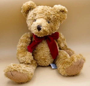 Gilmore Bombay The Soft Tan Teddy Bear 16" Plush Toy Stuffed Animal. Pre-Owned. - Picture 1 of 6