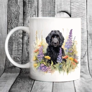 Pet Dog Mug, watercolour Labradoodle - Ideal Gift - Picture 1 of 1