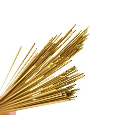 5-18Pcs Brass Tube 0.2 0.25 0.3 0.4mm Wall Thickness 1-12.5mm OD 300mm Length - Photo 1/4