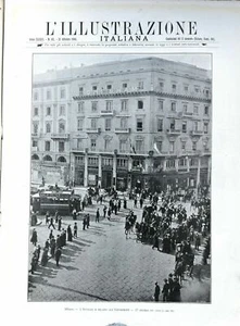 ILLUSTRAZIONE ITALIANA 1906 MILANO SOVRANI FUNERALI RISTORI - Imagen 1 de 1