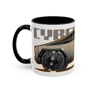 Tazza caffè arte TESLA CYBERTRUCK da collezione - 2 misure - Foto 1 di 9