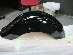 Harley Davidson OEM FLTRXS Rear Fender W/Rear Fascia Vivid Black 59500185DBX - Picture 1 of 9