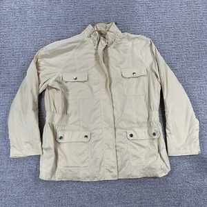 Chicos Zenergy Jacket 3 Extra Large XL Yellow Full Zip Roll Tab Sleeves Womens - Picture 1 of 13