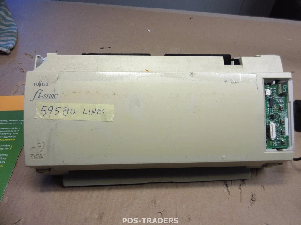 Fujitsu fi-5110c Color Document Scanner 600DPI A4 USB Duplex 59580 SCANS / LINES - Bild 1 von 4