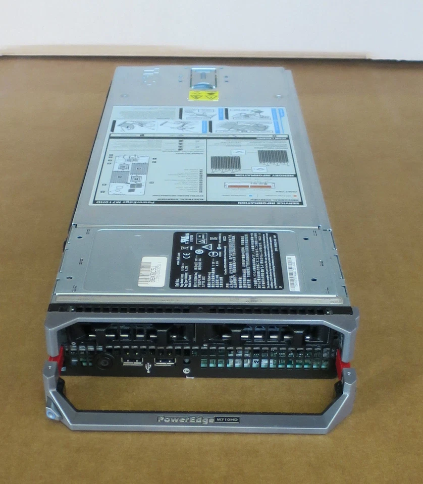 Dell PowerEdge M710HD Blade Server 2 x Intel SIX-CORE XEON X5650 2.66GHz 36GB R - Image 1 of 1