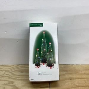 DEPT 56 ~ "Pfefferminzbäume" 3er Set ~ Dorfzubehör ~ #56.56721 ~ NEU/NOS ~ b31 - Bild 1 von 2