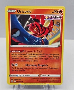 Oricorio 042/264 Rare Fusion Strike Pokemon TCG - Picture 1 of 2