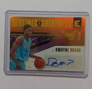 Dwayne Bacon Essentials Basket Destinato Grandezza Oro Rifrattore Auto 99/99 - Foto 1 di 3