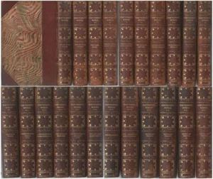 Old Manse Ed works Nathaniel Hawthorne Leather 22 Vol Complete - Picture 1 of 1