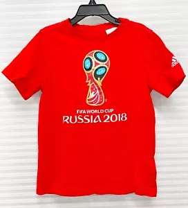 adidas Boys FIFA World Cup Russia 2018 Tee | Size XS - Picture 1 of 10