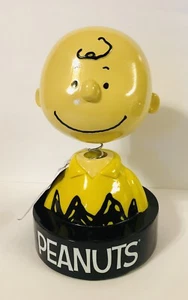 Peanuts Gang Charlie Brown 8.2" Bobblehead Bank Nodder Figure 70th Anniversary - Picture 1 of 6