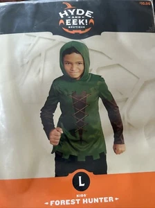 Hyde & Eek FOREST HUNTER Robin Hood Halloween Costume Kids Size Large 10/12 - Picture 1 of 2