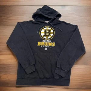 Boston Bruins Hockey NHL Hoodie Herren S schwarz Sweatshirt Pullover Majestic - Bild 1 von 7