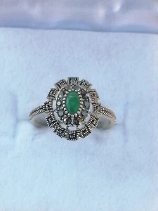 Sterling Silber 925 Damen Ring Größe 8,5 Muttertag Geschenkideen - Bild 1 von 9