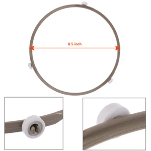 Universal Microwave Oven Glass Turntable Bracket Base Tray Rotating Ring Roller - Bild 1 von 19