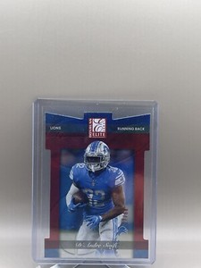 2022 Panini Donruss Elite 2002 Aspirations Die-Cut /68 D'Andre Swift #2002-22