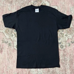 NEW Port & Company 100% Preshrunk Cotton Black T-Shirt Youth XL 18-20 - Picture 1 of 3