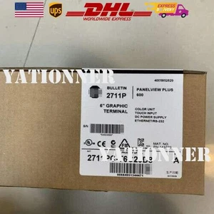 New 2711PC-T6C20D8 AB Panelview Plus Compact600 Touch Free Shipping US Free Tax - Picture 1 of 6
