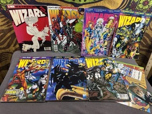 Wizard Guide to Comics Lot 14 21 23 24 54 62 73 With Posters - Picture 1 of 19