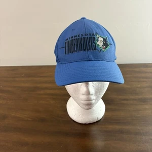NBA Starter Authentic Mütze Minnesota Timberwolves blau Riemen hinten gebraucht, in einwandfreiem Zustand - Bild 1 von 9