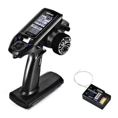 Futaba T4PM Plus T-FHSS 4-Kanal Fernsteuerung, R334SBS Empfänger #05003193-3 - Bild 1 von 4