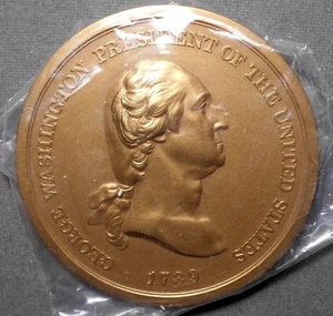 George Washington, U.S. Mint Presidential Series, Mint List No. 101, yellow bron - Picture 1 of 2
