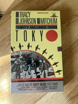 Thirty Seconds Over Tokyo VHS film Rare New Sealed 1944 BIG BOX CASE Spencer - Image 1 of 2