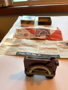 Miller's Adjust-A-Stitch Tension Gauge for Sewing Machines Vtg Complete Original - Picture 1 of 9