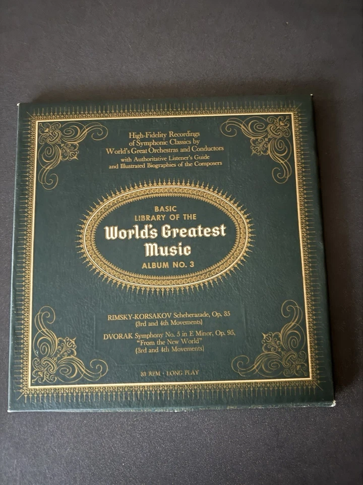 Basic Library of the Worlds Greatest Music Album No.3  (Vinyl Record LP Album) - Image 1 of 4