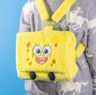 Bolso Mochila Bolso Bob Esponja 2025 POP MART Pantalones Cuadrados AGOTADO 100 % Auténtico Foto 1 de 4