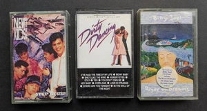Vintage Cassette Lot – Dirty Dancing, New Kids on the Block, Billy Joel - Picture 1 of 4
