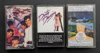 Vintage Cassette Lot – Dirty Dancing, New Kids on the Block, Billy Joel - Image 1 of 4