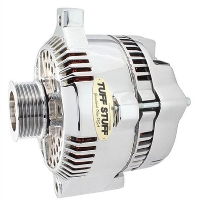 Tuff Stuff Replacement Alternator 150 Amps Polished 12V Ford 3G Case 7771AP6G - Imagem 1 de 4