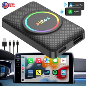 Kabelgebunden auf Wireless Carplay Box Adapter 4K HDMI Multimedia mit Netflix YouTube - Bild 1 von 14