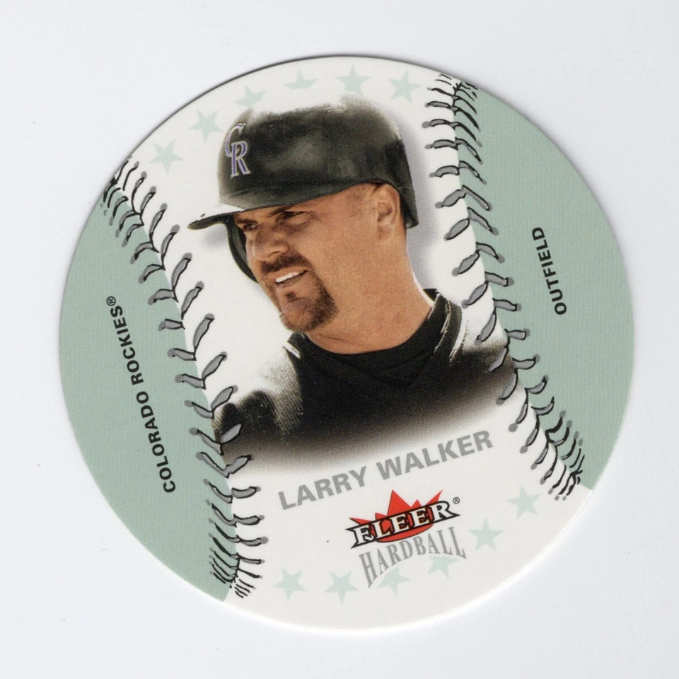 2003 Fleer Hardball Larry Walker #152 Platinum 03/50 Colorado Rockies - Image 1 of 2