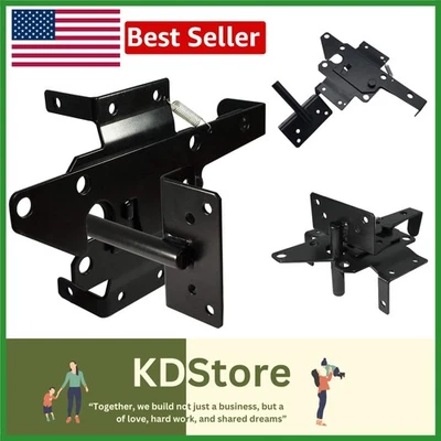 Heavy Duty Self-Locking Gate Latch for Secure Outdoor Doors - Image 1 of 4