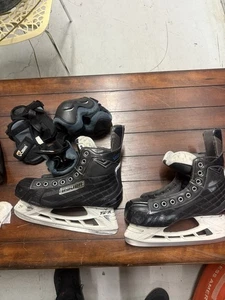 Bauer Nexus V-Cut Vapor Boot Größe 9 Pro Stock Hockey Schlittschuhe Step Steel 280 Tuuk - Bild 1 von 15