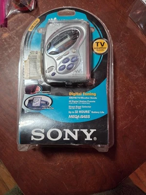 Walkman de cinta de casete Sony vintage para coleccionistas - Sintonizador digital (WM-FX281/M) Foto 1 de 3