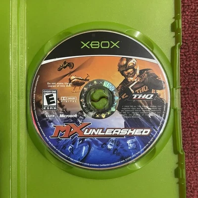 MX Unleashed (Microsoft Xbox, 2004) Disc Only - Image 1 of 2