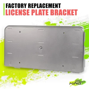 Grey Front Bumper License Plate Mounting Bracket for Audi TT TTS Quattro 16-22 - Picture 1 of 4