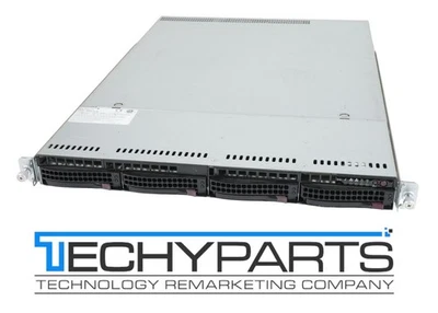 Supermicro 6018R-WTRT X10DRW-iT 2x LGA2011v3 Xeon E5-26xx 4-Bay 3.5" 1U Server - Image 1 of 4