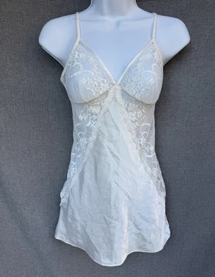 In Bloom Jonquil Lace Chemise XXS Babydoll Bridal Lingerie Ivory Feminine Sweet - Image 1 of 4