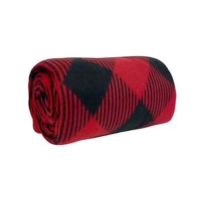 Cozy-Soft Microfleece Travel Blanket 50x60 Inch Lightweight Compact Perfect f... - Image 1 of 4