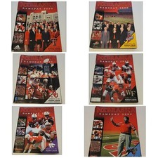 6 Nebraska Huskers Cornhuskers Game Programs Magazine 2005 Season
